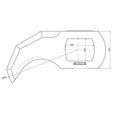 CUCHILLA CUTTER CATO 500 R-346 6mm